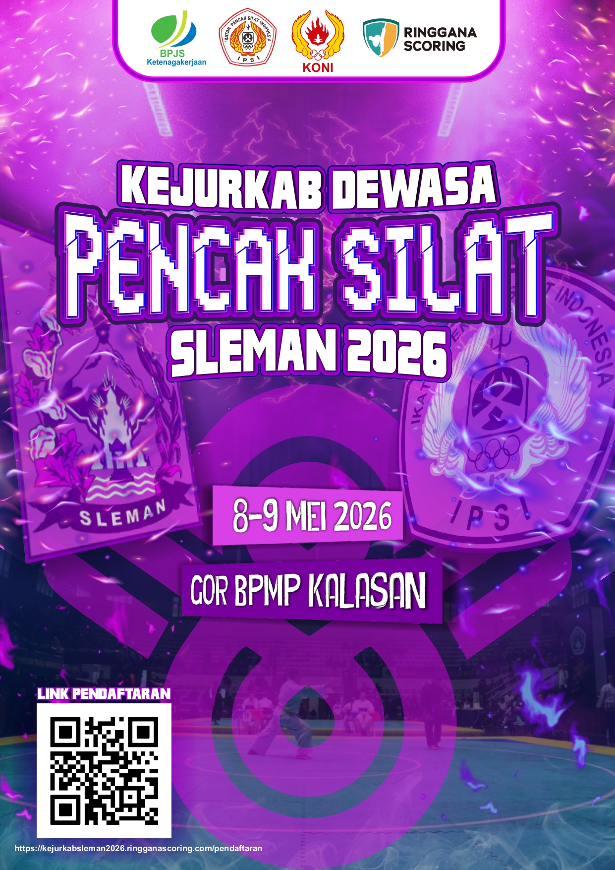 KEJURKAB DEWASA PENCAK SILAT KABUPATEN  SLEMAN TAHUN 2026